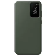 Etui i futerały do telefonów - Samsung Smart View Wallet Case do Galaxy S23+ zielony - miniaturka - grafika 1