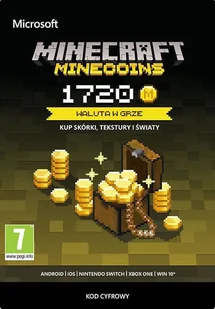 Microsoft Minecraft kod doładowujący 1720 MineCoins - Kody i doładowania cyfrowe - miniaturka - grafika 1