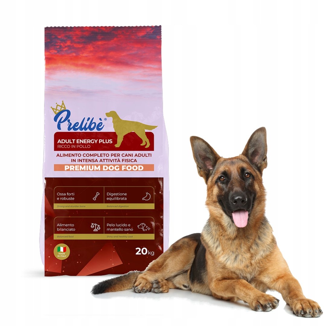 PRELIBE ENERGY PLUS PIES GOLDEN 20KG 40% MIĘSA