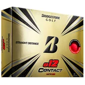 Golf - Bridgestone E12 Contact 12-pack piłki golfowe (3 kolory) - miniaturka - grafika 1