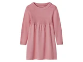 Sukienki i spódniczki dla dziewczynek - lupilu® Sukienka dziecięca z wełny merino (Różowy, 122/128) - miniaturka - grafika 1