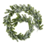 Sztuczne kwiaty - Girlanda świąteczna oszroniona 190 cm VILLA ITALIA - miniaturka - grafika 1