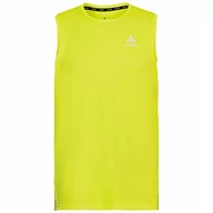Koszulki sportowe męskie - Odlo Męski tank top do biegania Essential z okrągłym dekoltem, Evening Primrose, L - miniaturka - grafika 1