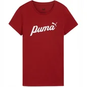Koszulki i topy damskie - T-shirt damski okrągły dekolt Puma rozmiar L - miniaturka - grafika 1