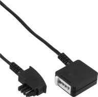 Patchcordy - InLine TAE-N Telefoniczny przedłużacz Kabel TAE-N męski żeński 3m 18853 - miniaturka - grafika 1