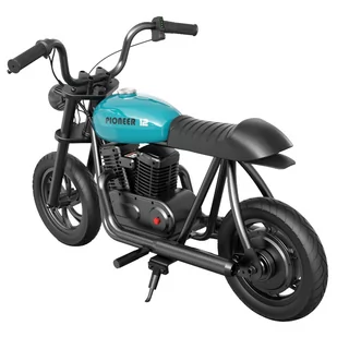 Elektryczny motocykl Chopper dla dzieci HYPER GOGO Pioneer 12, 21.9V 5.2Ah 160W, opony 12'x3', 12KM - niebieski - Motocykle - miniaturka - grafika 2