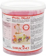 Dodatki do ciast w proszku - Masa Do Modelowania Figurek Saracino Fuksja 1Kg - miniaturka - grafika 1