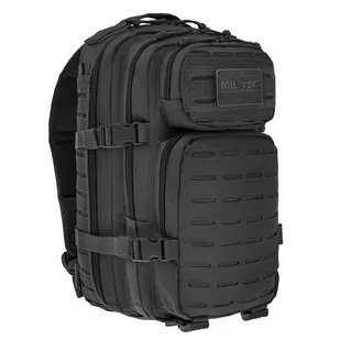 Mil-Tec Plecak Laser Cut US Assault Backpack czarny (140 l02602) - Plecaki - miniaturka - grafika 3