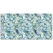 Podkładki na biurko - Podkładka na całe biurko Malowane liście 120x60 cm - miniaturka - grafika 1