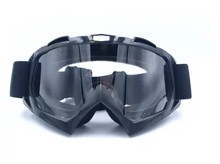 Gogle Motocyklowe Cross Quad Czarny Połysk - Gogle i okulary motocyklowe - miniaturka - grafika 1
