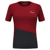 Koszulki i topy damskie - Salewa Damska koszulka Puez Sporty Dry, Syrah, rozmiar 38 - miniaturka - grafika 1