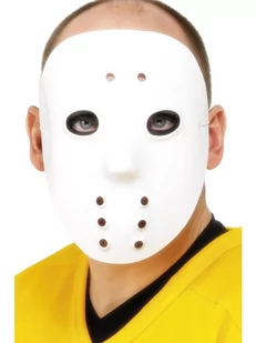 Smiffys Maska Hockey z PCV 1874 - Dodatki do strojów karnawałowych - miniaturka - grafika 1