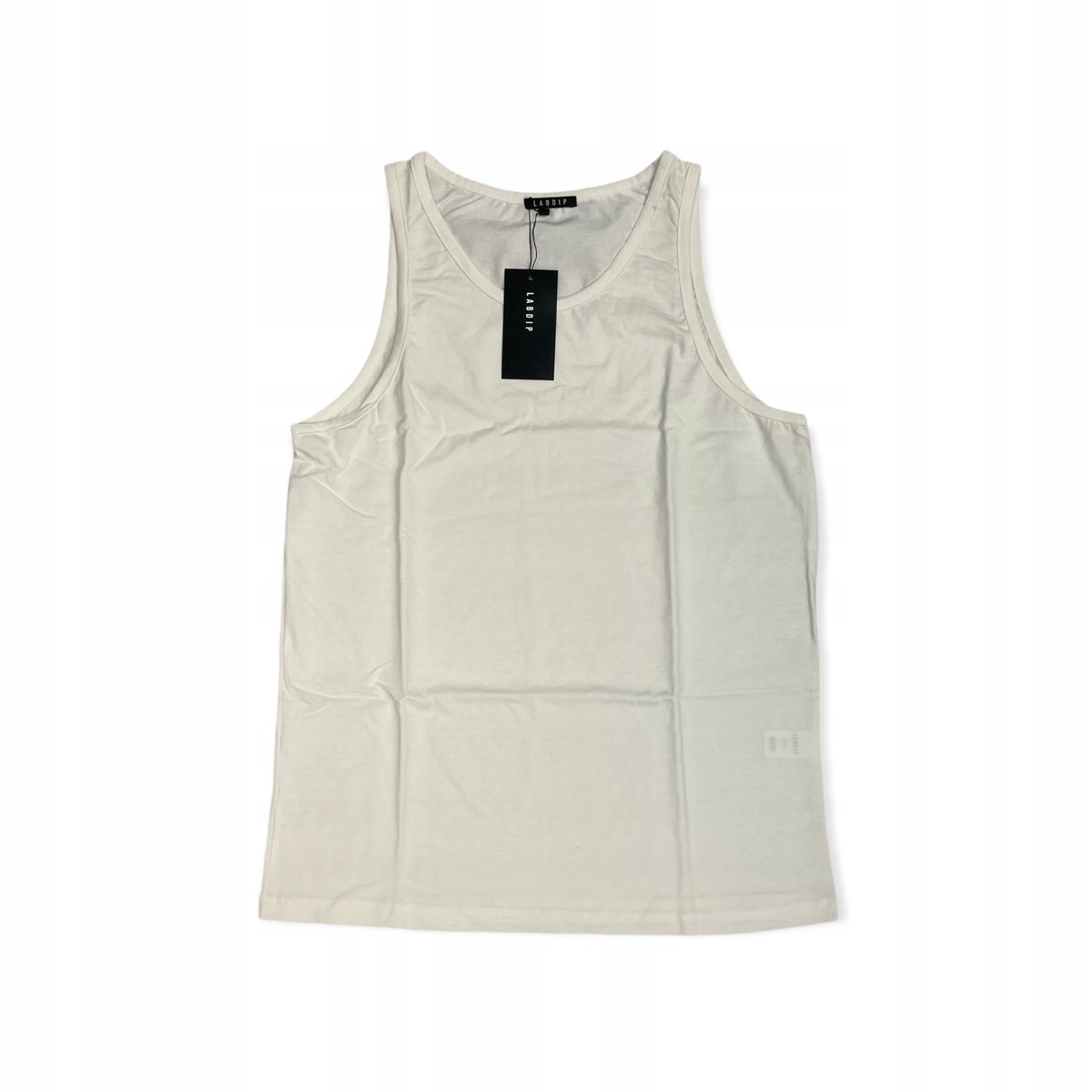 Koszulka bokserka męska gładka ramiączka LABPIP L