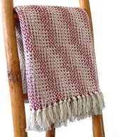 Narzuty - Bawełniana Narzuta Boho - Ruby Two Tone - miniaturka - grafika 1