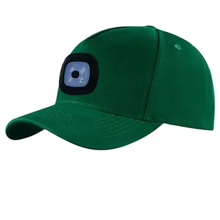 Czapka z daszkiem z latarką Led z lampką Czołową LED Ładowanie USB zielona - Czapki i chusty sportowe męskie Czapka z daszkiem z latarką Led z lampką Czołową LED Ładowanie USB zielona - Czapki i chusty sportowe męskie - miniaturka - grafika 1