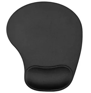 Podkładka ergonomiczna pod mysz 226x190mm czarna - Podkładki pod mysz - miniaturka - grafika 3