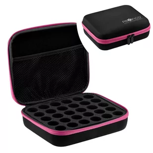 Organizer ETUI KUFEREK na 30 lakierów do paznokci PINK  PROFICO - Kosmetyczki, organizery i kuferki - miniaturka - grafika 1