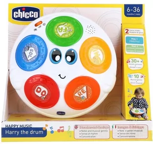 Bębenek Harry dźwięk - Chicco - Zabawki interaktywne dla dzieci - miniaturka - grafika 1