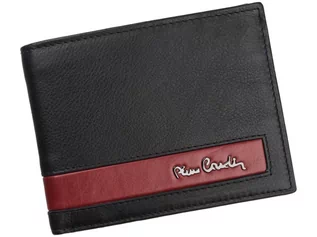 Portfele - Elegancki portfel skórzany Pierre Cardin RFID - grafika 1