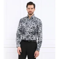 Koszule męskie - BOSS BLACK Koszula H-HANK-kent-C1-214 | Slim Fit - miniaturka - grafika 1