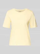 Koszulki i topy damskie - T-shirt o kroju regular fit z czystej bawełny model ‘ONLY’ - miniaturka - grafika 1
