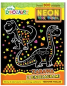 Kolorowanki, wyklejanki - Zabawa z dinozaurami. Neon. Moc koloru. Lubię dinozaury - Opracowanie zbiorowe - miniaturka - grafika 1