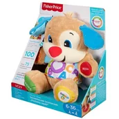 Zabawki interaktywne dla dzieci - Fisher Price Szczeniaczek Uczniaczek Poziomy Nauki FPM71 - miniaturka - grafika 1