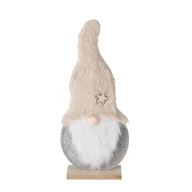 Ozdoby bożonarodzeniowe - Filcowa figurka gnom IMKA, wys. 29 cm - miniaturka - grafika 1
