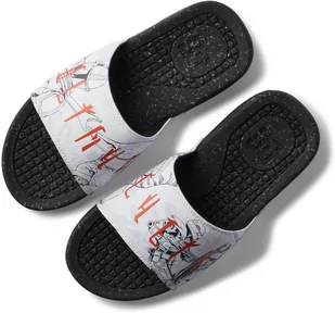 kapcie DC (STAR WARS) BOLSA Black/White/Orange - XKWN - Kapcie damskie - miniaturka - grafika 1