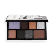 Cienie do powiek - Makeup Revolution Mini Paleta Cieni Black Pearl - miniaturka - grafika 1