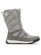 Śniegowce damskie - Sorel Śniegowce Whitney™II Plus Tall Lace Wp 2088261061 Szary - miniaturka - grafika 1