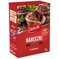 Ciasta i półprodukty do ciast - Delecta Babeczki smak czekoladowy 280 g - miniaturka - grafika 1