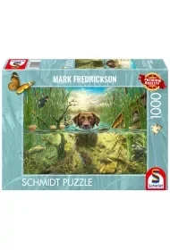 Puzzle PQ 1000 Mark Fredrickson Psia kąpiel G3 - Puzzle - miniaturka - grafika 1