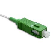 Kable światłowodowe - Qoltec Pigtail światłowodowy LC/UPC | Singlemode | 9/125 | G657A2 | 2m (0NC) - miniaturka - grafika 1
