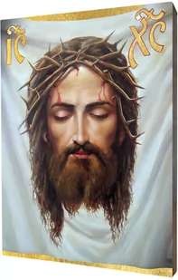 Art christiana Mandylion, obraz nie ludzką ręką uczyniony ACHI072 - Dewocjonalia - miniaturka - grafika 1