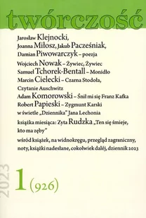 Twórczość 1/23 - E-booki - kultura i sztuka - miniaturka - grafika 1