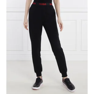 Hugo Bodywear Spodnie dresowe | Regular Fit - Dresy damskie - miniaturka - grafika 1