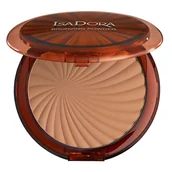 Bronzery i konturowanie twarzy - Isadora Bronzing Powder Matte Tan - miniaturka - grafika 1