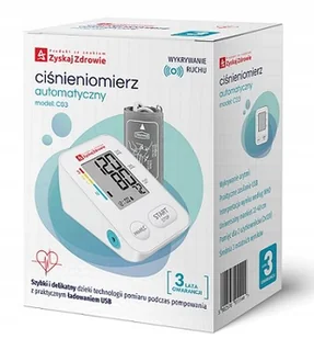 ZYSKAJ ZDROWIE Ciśnieniomierz Automatyczny C03 - Ciśnieniomierze i akcesoria - miniaturka - grafika 1