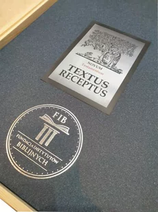 Najważniejsze Karty Biblii - Textus Receptus - Reprint - Religia i religioznawstwo - miniaturka - grafika 1