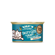Mokra karma dla kotów - Lily's Kitchen Pyszne kawałki w sosie dla starszych kotów Kurczak i Ryby Oceaniczne 85g - miniaturka - grafika 1
