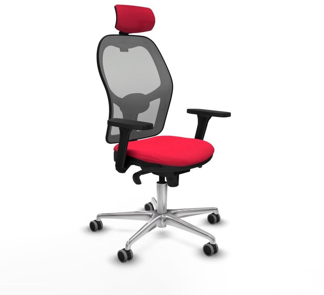 Krzesło Biurowe z Zagłówkiem Jorquera Piqueras y Crespo 3D086G2 Czerwony