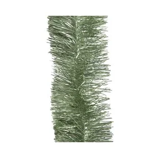 Łańcuch choinkowy z lamety zielony 270 cm - Ozdoby bożonarodzeniowe - miniaturka - grafika 1