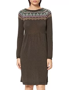 Esprit Maternity Sukienka damska z dzianiny Ls, Kawa - 200, 34 - Sukienki ciążowe - miniaturka - grafika 1