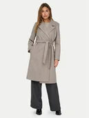 Płaszcze damskie - ONLY Płaszcz przejściowy Alvilda 15314362 Beżowy Regular Fit - miniaturka - grafika 1