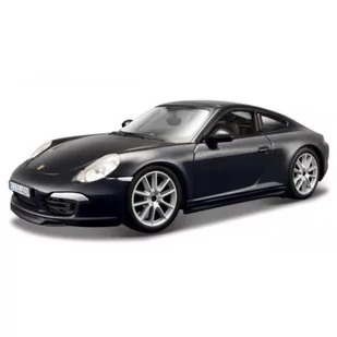 Bburago Porsche 911 Carrera S Black 1:24 - Samochody i pojazdy dla dzieci - miniaturka - grafika 2