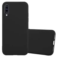 Etui i futerały do telefonów - Pokrowiec Do Samsung Galaxy A70 / A70s Etui w CANDY CZARNY TPU Silikon Obudowa Case Cover Ochronny Plecki Cadorabo - miniaturka - grafika 1