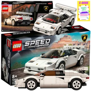 LEGO® Lamborghini Countach Speed Champions 76908 AUTO SAMOCHÓD LEGO NA PREZENT KLOCKI + EBOOK - Klocki - miniaturka - grafika 1