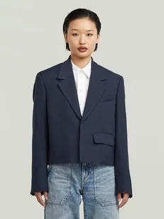 G-Star Blezer w kolorze granatowym - Marynarki i żakiety damskie - miniaturka - grafika 1