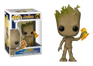 Figurki kolekcjonerskie - Funko POP! Marvel, figurka kolekcjonerska, Avengers Infinity War, Groot, 416 - miniaturka - grafika 1